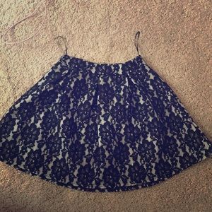 Boutique lace skirt